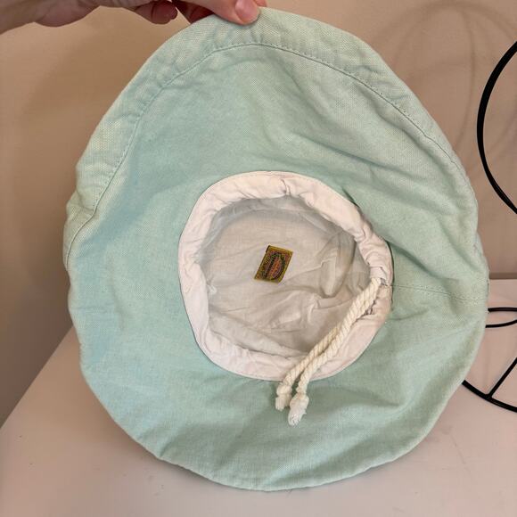 Scala Collezione Bucket Sun Hat One Size Seafoam Green Beach Summer Adjustable - Picture 5 of 6